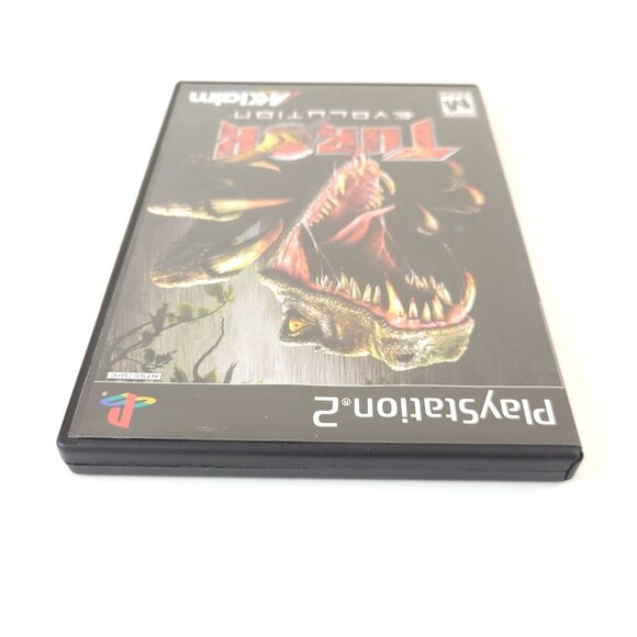 Turok Evolution Sony PS2 PlayStation 2 Disc Case Manual Tested Working 2002 - Picture 10 of 14